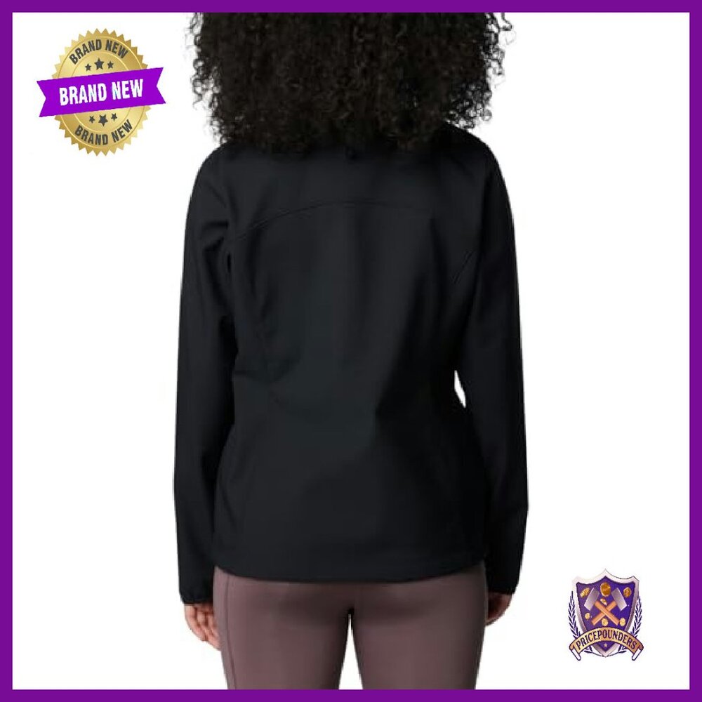 Water-Resistant Softshell Jacket with Zippered Po… - image 3